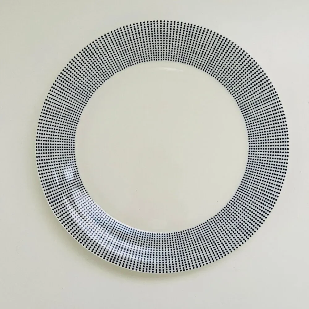 ROYAL DOULTON Pacific Blue Dots Dinner Plate